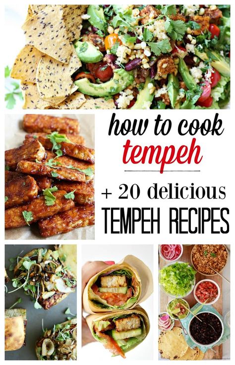 What Is Tempeh, Tempeh Recipes Vegan, How To Cook Tempeh, Vegetarian Lettuce Wraps, Marinated Tempeh, Tempeh Recipe, Pescetarian Recipes, Plant Eater, Tempeh Recipes