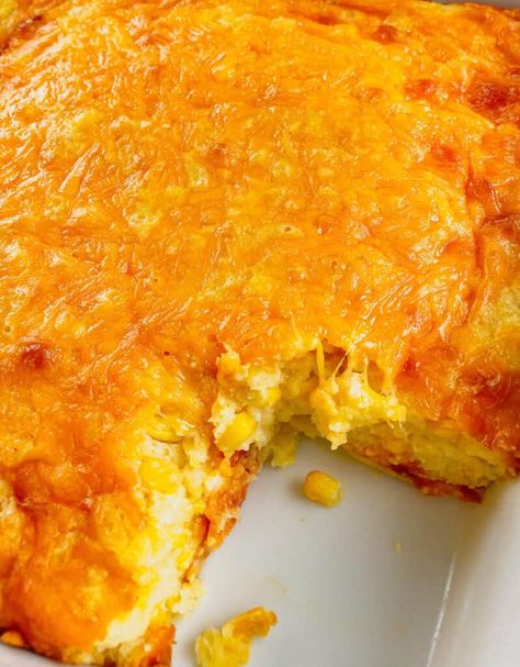 Escalloped Corn Recipe, Cornbread Casseroles, Cheesy Corn Casserole Recipe, Corn Casserole Jiffy, Jiffy Cornbread Casserole, Scalloped Corn Casserole, Cheese Corn Casserole, House Of Yumm, Cheesy Corn Casserole