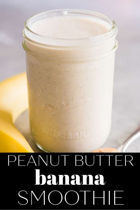 Peanut Butter Banana Smoothie Healthy, Healthy Greek Yogurt Smoothie, Smoothie With Greek Yogurt, Yogurt Protein Shake, Greek Yogurt Smoothie Recipes, Frozen Fruit Smoothie Recipes, Protein Smoothie Recipes Healthy, Banana Yogurt Smoothie, High Protein Smoothie Recipes