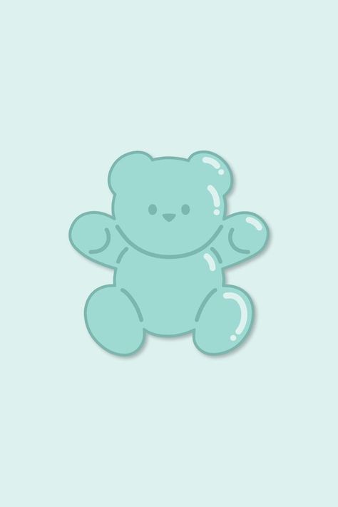 Gummy Bear Widgets, Cute Gummy Bear Drawing, Gummy Bear Doodle, Gummy Bear Clipart, Gummy Bear Wallpaper Iphone, Cute Gummy Bears Wallpaper, Gummy Bear Icon, Gummy Bear Cartoon, Gummy Bear Aesthetic