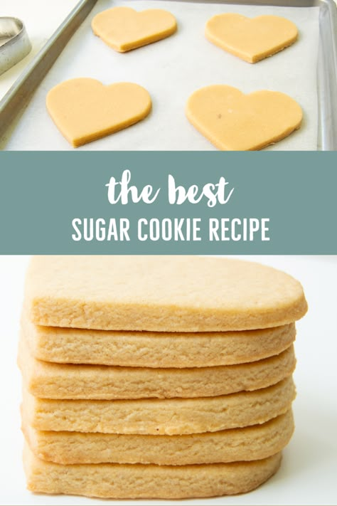 Crisco Sugar Cookies, Best Sugar Cookie Recipe For Decorating, Cookie Recipe For Decorating, Sugar Cookie Recipe For Decorating, The Best Sugar Cookie Recipe, Best Sugar Cookie, Perfect Sugar Cookies, Best Sugar Cookie Recipe, Chewy Sugar Cookies