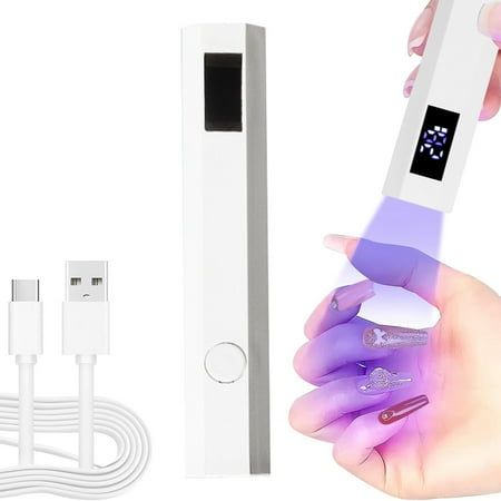 Mini LED Nail Lamp for Gel Nails, Handheld Light for Nails,USB Nail Dryer for Fast Curing, Portable Gel LED Nail Lamp for Nails,for DIY at Home Nail Salon Material: Color: as the picture shows, (Due to the difference between different monitors, the picture may have slight color difference. please make sure you do not mind before ordering, Thank you!) Package weight: 0g Package size: 0x0x0cm,(Please allow 1-3mm error due to manual measurement. please make sure you do not mind before ordering.) Si Exfoliating Brush Face, Light Nail Polish, Ice Facial, Dry Nails Fast, Exfoliating Face Scrub, Red Carpet Manicure, Gel Lamp, Home Nail Salon, Facial Sponges