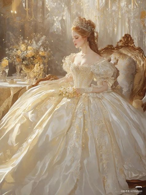 Royal Wedding Dress Royalty, Princess Pink Dress, Anime Wedding Dress, Empress Dress, Era Victoria, Wedding Dresses Ideas, Fairy Tale Wedding Dress, Do The Right Thing, Old Fashion Dresses