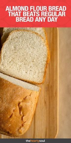 Almond Bread Recipe, Keto Brood, Almond Flour Bread, Grain Free Bread, A Loaf Of Bread, Best Keto Bread, Almond Bread, Flour Bread, Postre Keto