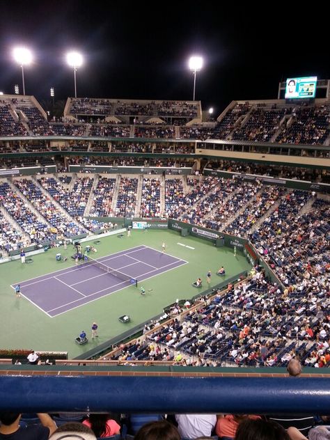 Indian Wells tennis center Indian Wells Tennis, Tennis Girl, Tennis Aesthetic, Tennis Center, Tennis Life, Tennis Tournaments, Tennis Courts, Sporty And Rich, Baseball Field