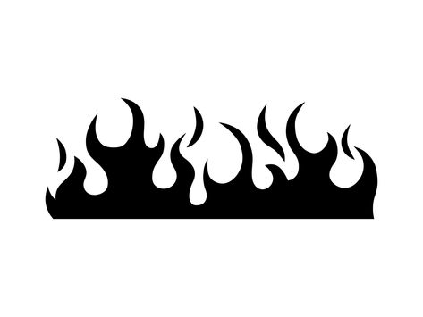 Flames Png, Fire Silhouette, Flame Svg, Flames Svg, Fire Png, Fire Vector, Flame Logo, Cool Stencils, Fire Logo