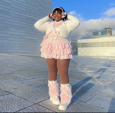 Pink Goth Aesthetic Outfits, Outfit Building, Plus Size Kawaii, Kawaii Outfit Ideas, Street Racer, Pastel Goth Outfits, Plus Size Baddie Outfits, Oc Inspiration, Aesthetic Board