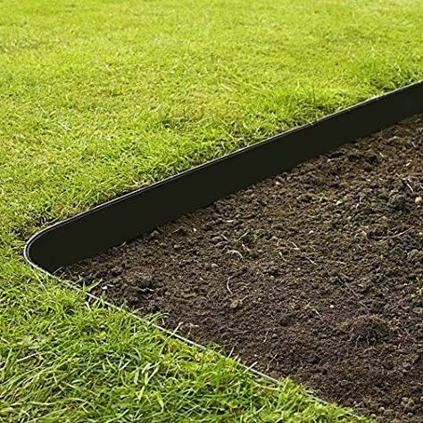 Amazon.com : Grass Barrier - Landscape Edging - 10" inch Depth - (20 feet) : Patio, Lawn & Garden Grass Edging, Soil Types, Metal Edging, Yard Ornaments, Sloped Garden, Edging Ideas, Lawn Edging, Landscape Edging, Lawn Maintenance