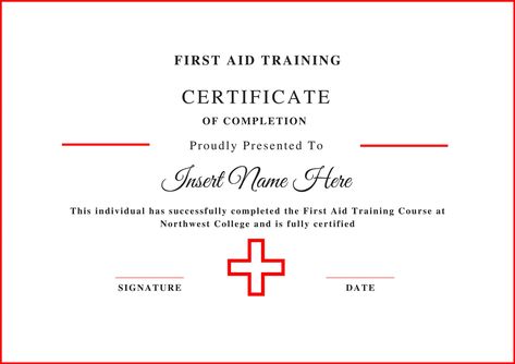 CPR Card Template: A Standardized Certification Document A CPR Card template serves as a visual representation of an individual’s CPR certification. It provides essential information such as the cardho... Cpr Card, Cpr Certification, Packing List Template, Completion Certificate, Course Completion Certificate, First Aid Training, Invoice Template Word, Training Certificate, Editable Certificates