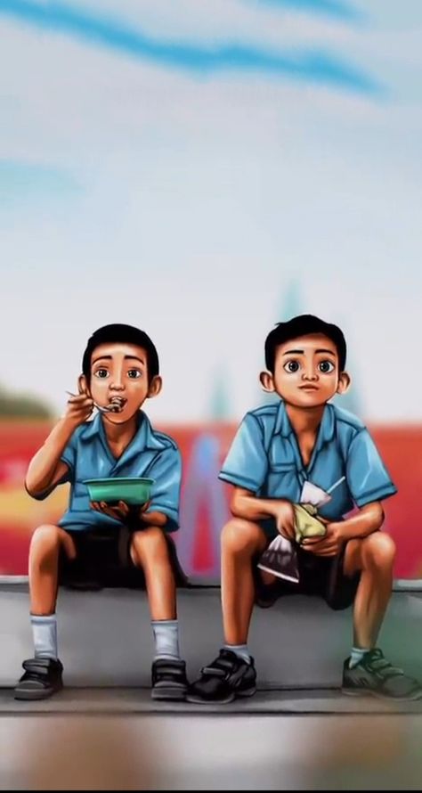 School love, missing school Miss You School Friends, Family Shayari, School Life Memories, Miss You Friend, Dhoni Photos, Cute Movie Scenes, School Love, Cartoon Songs, Doremon Cartoon