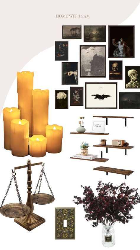 Dark Academia Decor - Dark Academia Aesthetic, dark academia home decor, dark academia home office, dark academia gift ideas, light academia aesthetic, light academia home decor, amazon dark academia, amazon must haves, amazin home decor Amazon Dark Academia, Academia Gift Ideas, Academia Home Office, Dark Academia Home Office, Light Academia Home, Office Dark Academia, Academia Home Decor, Dark Academia Home Decor, Academia Home