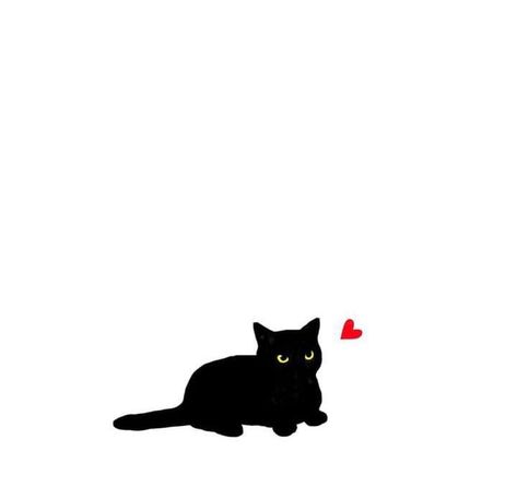 Cuddly Black Cat, Simple Cat Tattoo, Line Art Simple, I Miss My Cat, Cat Tattoo Ideas, Black Cat Drawing, Black Cat Tattoos, Cat Tat, Cat Tattoo Designs