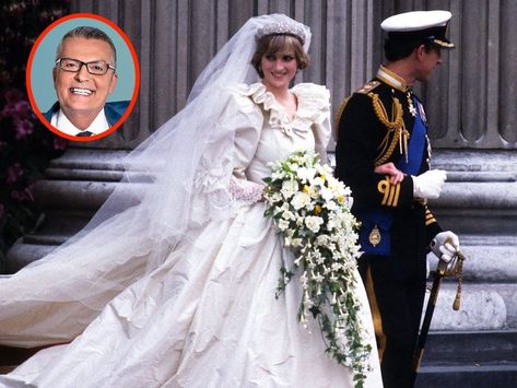 'Say Yes to the Dress' star Randy Fenoli thinks Princess Diana's wedding gown 'took away from her beauty' Randy Fenoli Wedding Dress, Extravagant Wedding Dress, Princess Diana Wedding Dress, Diana Wedding Dress, Randy Fenoli, Princess Diana Wedding, Big Wedding Dresses, Diana Wedding, Say Yes To The Dress