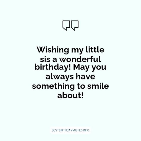 Birthdays are the perfect time to show your younger sister just how much you love them. And what better way to make them laugh than with some hilariou... | # #BirthdayWishes Check more at https://www.ehindijokes.com/funny-birthday-wishes-younger-sister/ Caption For Younger Sister, Birthday Captions For Younger Sister, Younger Sister Birthday Quotes Funny, Funny Wishes For Best Friend Birthday, Younger Sister Birthday Quotes, Birthday Wishes For Younger Sister, Hilarious Birthday Wishes, Sister Birthday Quotes Funny, Birthday Captions For Myself