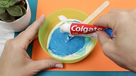 3 Ways to Make Slime with Just Shampoo and Toothpaste - wikiHow Slime With Shampoo, Toothpaste Slime, Ways To Make Slime, Slime Recipes, How To Make Slime, School Glue, Slime Recipe, What If, Slime