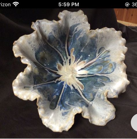 Raku Glaze Ideas, Blue Heart Lily, Palm Springs Hiking, Coyote Glazes, Cream Tulips, Crochet Beach Top, Iv Pole, Glaze Combinations, Glaze Combos