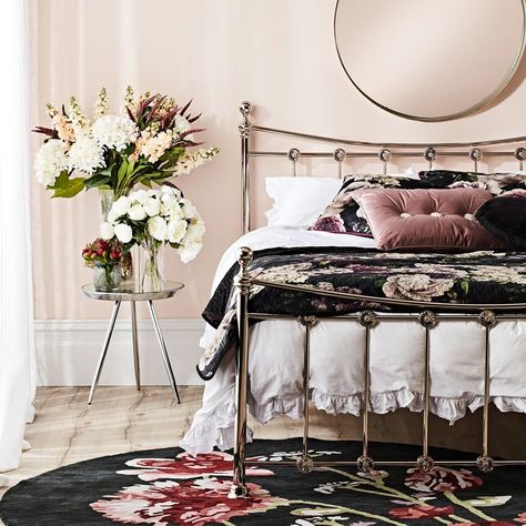 Early Settler Furniture on Instagram: “Sleek, snuggle and sleep-in ready… we could go on and on. But the best thing about the Ashbourne is that she’s part of our summer sale.…” Black Cushion, Black Throws, French Bedroom, Early Settler, Rose Velvet, Black Backdrops, Black Cushions, Rose Black, Light And Space