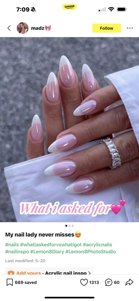 Pink Pearl Nails, Pearl Nails, Pink Pearl, Nail Inspo, Acrylic Nails, Nail Polish, Nails, Pink