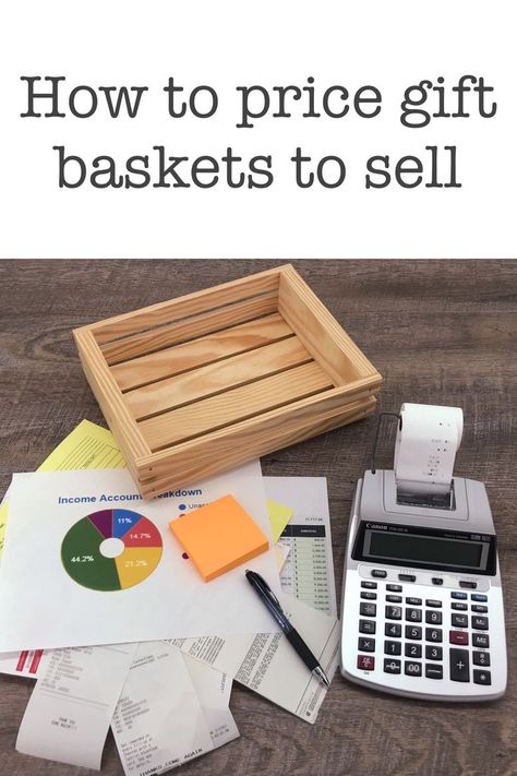 Small wooden crate with paperwork and calculator Gift Baskets To Sell, Making Gift Baskets, Business Gift Baskets, Small Wooden Crates, Best Gift Baskets, Edible Bouquets, Small Business Plan, Business Marketing Plan, Diy Gift Baskets