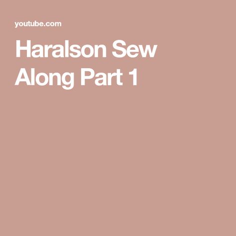 Haralson Sew Along Part 1 Belt Bag Pattern, Sewing Bag, Bag Pattern, Belt Bag, I Shop, The Creator, Sewing, Pattern