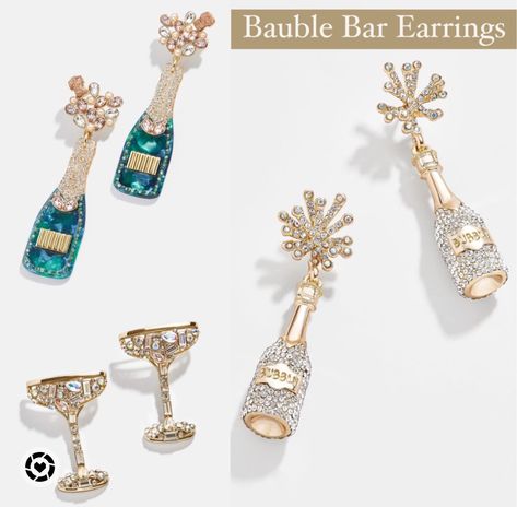 Bauble Bar Earrings for New Years Eve \\ pop, fizz, clink, bubbles, sparkles, glam (affiliate link) >> Follow my shop @Ashley Simpson on the @shop.LTK app to shop this post and get my exclusive app-only content! #liketkit #LTKFind #LTKHoliday #LTKSeasonal @shop.ltk https://liketk.it/3XEwP Bauble Bar Earrings, Ashley Simpson, Pop Fizz Clink, Bauble Bar, Baublebar Earrings, Bar Earrings, New Years Eve, Statement Earrings, Bubbles