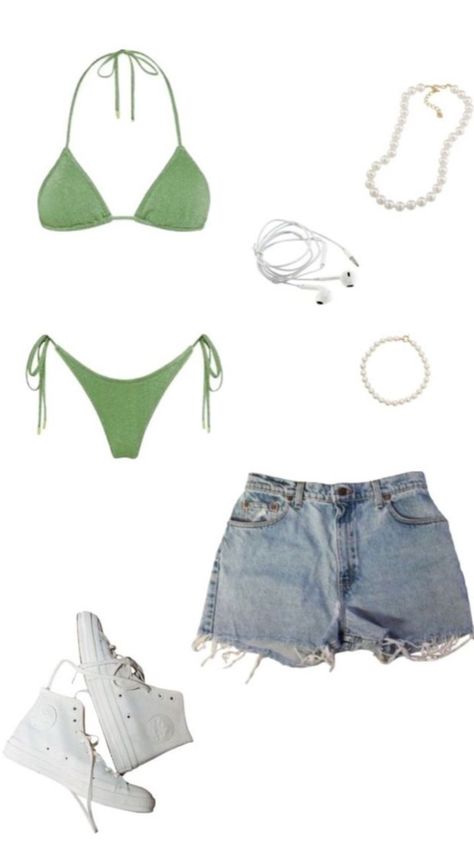 Swimming Suits Bikinis, Outfit Swimming, Swim Outfits, Swimming Clothes, Swim Outfit, Obx Dr, Swimming Outfits, Beachy Outfits, Outfit Inspo Summer