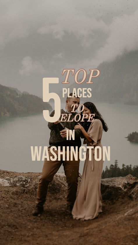 Elope In Washington State, Washington Elopement Locations, Elopement Washington State, Henry Tieu, Hike Photography, Pnw Oregon, Oregon Weddings, Elegant Elopement, Elopement Tips