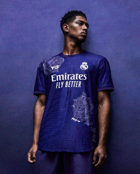 Real Madrid Purple Kit, Real Madrid Purple, Real Madrid Kit, Adidas Ad, Madrid Football, Best Jersey, Real Madrid Football, Jude Bellingham, Whips