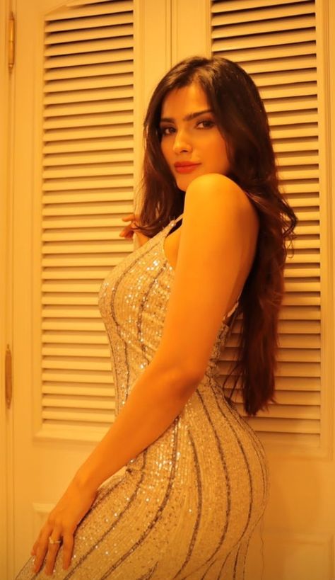 Hot Beautiful Girl Sanjana Singh, One Shoulder Dress, Shoulder Dress, One Shoulder