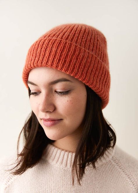 Waffle Knit Hat Pattern, Easy Hat Pattern Knit, Knit Beanie Hat Pattern Free, Sport Weight Knit Hat Pattern, Dk Hat Pattern, Basic Beanie Knitting Pattern, Dk Beanie Crochet Pattern, Ribbed Hat Knitting Pattern Free, Simple Knit Hat Pattern