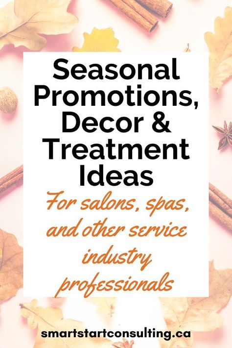 Salon Monthly Promotion Ideas, October Salon Promotions, Hair Salon Fall Decorating Ideas, Esthetician Retail Ideas, Nail Salon Retail Ideas, Salon Raffle Ideas, Esthetician Pop Up Shop Ideas, Salon Sales Ideas, Waxing Promotion Ideas