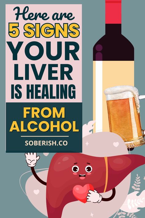 Notice these signs of improvement in your body as your liver starts to recover from the effects of excessive alcohol consumption. They signify your liver's detoxification and healing process. Liver Detoxification Drinks, Alcohol Effects On Body, Detox From Alcohol, Detoxification Drinks, Quitting Drinking, Alcohol Facts, Liver Supplements, Heal Liver, Recovering Alcoholic