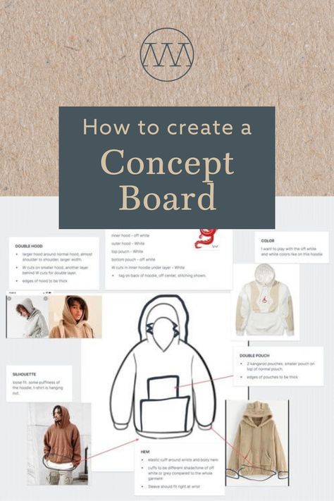 A concept board is a way for you as a designer to capture and focus your thinking, and when you’re ready, enables you to share your vision with others. ✨

Concept boards can be created from poster board or they can be created digitally. 💻 Whatever method you choose, a finished board should be a single page or layout that visually describes your idea in an organized and clear vision.

➡️ Read more here: https://www.madeapparelservices.com/blog/2021/7/2/how-to-create-a-fashion-mood-board Just Thinking About You, Fashion Layout, Concept Board, Fashion Mood Board, Describe Yourself, Poster Board, Page Layout, Read More, Apparel Design