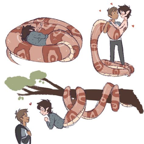 Anthro Snake Reference, Snake Oc Design, Half Snake Half Human Drawing Base, Snake Oc Drawing, Funny Snake Drawing, Snake Oc Art, Snake Hybrid Art, Snake People Character Design, Holding Snake Pose Reference