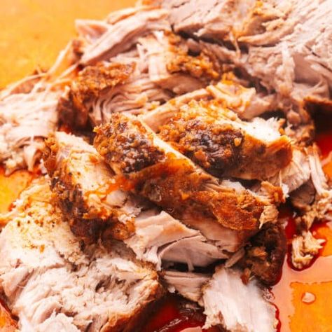 Slow Cooker Pork Loin (Fall-Apart Tender + Juicy) Crockpot Loin Pork Roast, Ranch Pork Loin Crock Pot, Half Pork Loin Recipes Crock Pots, Small Pork Loin Recipes Crock Pot, How To Cook A Pork Loin In The Crockpot, Pork Loin Ribs Crock Pot, Crock Pot Pork Loin Slow Cooker, Pork Loin Recipes Oven Baked Easy, Boneless Pork Loin Recipes Crockpot