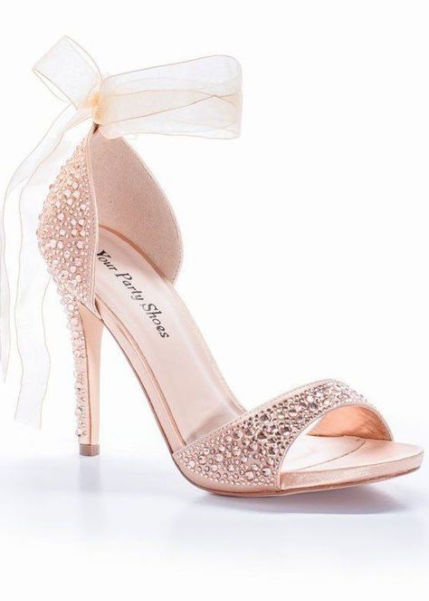 Country Shoes Boots, Rose Gold Shoes, Rose Gold Heels, Country Shoes, Evening Heels, Dr Shoes, Prom Heels, Satin Shoes, Gold Party