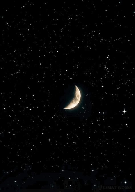 Star Gif, Night Gif, Black Phone Wallpaper, Good Night Moon, Montage Photo, Gif Pictures, Beautiful Moon, Beautiful Gif, Aesthetic Gif