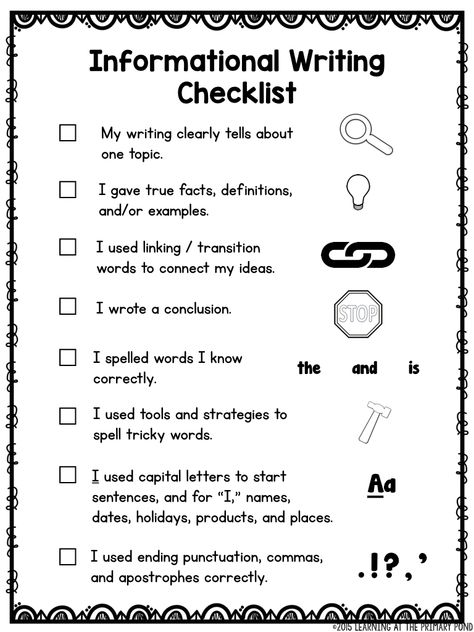 This checklist can be used by 1st or 2nd graders with informational / nonfiction / All About writing. Opinion Writing 2nd Grade Ideas, 1st Grade Opinion Writing, Paragraph Checklist, Opinion Writing Second Grade, Opinion Writing First Grade, Opinion Writing Checklist, Opinion Writing Topics, Editing Worksheets, Opinion Paragraph