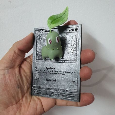 Excited to share the latest addition to my #etsy shop: Chikorita - 3D / 4D Card - Custom 3D Printing File - Pokemon https://etsy.me/48hbqpZ #pokemon #toy #3d #card #print #stl #art #pokemoncard #4dcard Anime Diys, 3d Pokemon, 3d Printing Art, Pokemon Toy, Card Print, Pokemon Cards, Digimon, Diy Cards, 3d Print