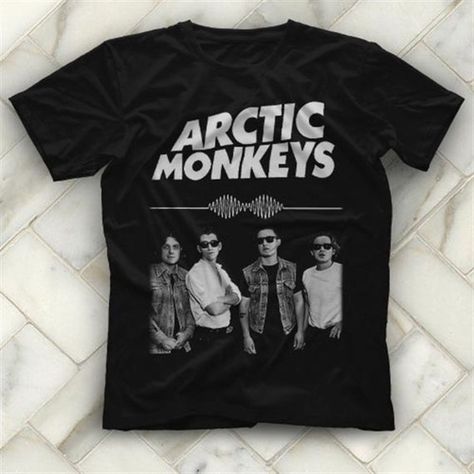 Arctic Monkeys Shirt, Arctic Monkeys T Shirt, Monkeys Band, Rock Band Shirts, Ruby Jane, Monkey T Shirt, Artic Monkeys, Metal T Shirts, Black Clothes