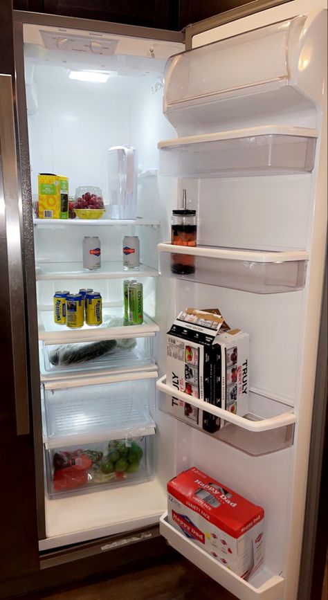 Foodstuffs In Fridge, Fridge Format, Food Stuff In Fridge, Empty Fridge Picture, Alcohol Fridge, Fridge Pictures, Kitchen Snap, On Top Of Fridge, Voice Message Messenger