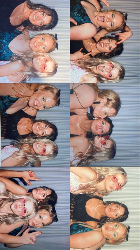 Birthday Trio Poses, Photo Booth Poses Trio, Trio Photobooth Ideas, Trio Poses Photobooth, Hoco Photobooth, Trio Prom Poses, Trio Prom Pictures, Trio Photobooth, Trio Pics Ideas