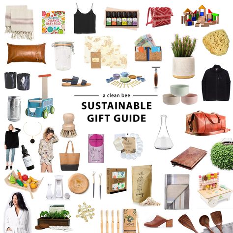 2018 sustainable gift guide for him, her, kids, the home, kitchen, and bath!