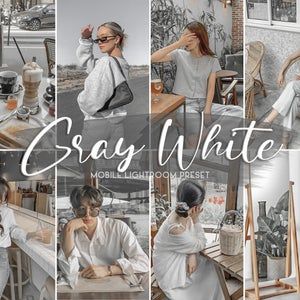 NO.32 10 Mobile Light room Presets Grey City Blogger | Etsy Bookstagram Photos, White Preset, Cohesive Instagram Feed, Lightroom Presets Wedding, Bunny Aesthetic, Vintage Filters, Free Lightroom Presets Portraits, Lightroom Presets Tutorial, Adobe Lightroom Photo Editing