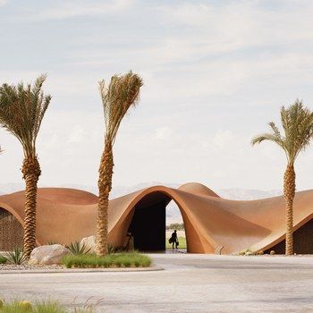 Step Inside the World’s 9 Most Futuristic Libraries | Architectural Digest Rory Gardiner, Clubhouse Design, Golf Clubhouse, مركز ثقافي, Golf Academy, Pavilion Architecture, Parametric Architecture, Organic Architecture, Organic Design