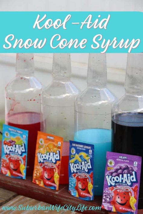 Sno Cone Syrup Recipe, Homemade Snow Cone Syrup, Shave Ice Syrup Recipe, Snow Cone Syrup Recipe, Sno Cone Syrup, Homemade Snow Cones, Shaved Ice Recipe, Snow Cones Recipes, Shaved Ice Syrup