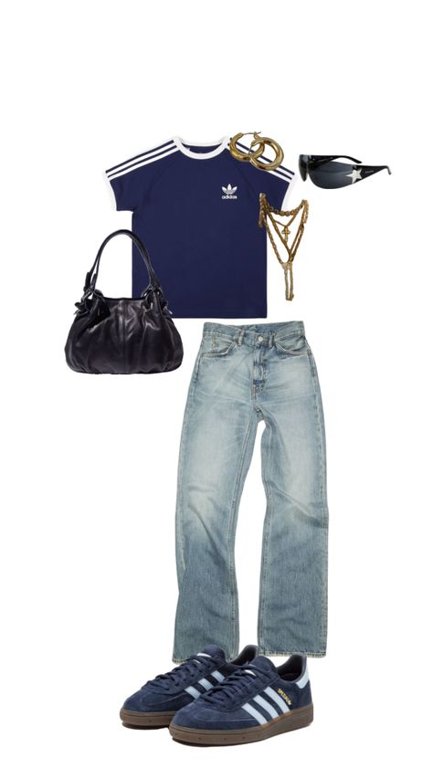 Adidas Spezial, Casual Jeans, Stockholm, Bears, Adidas, Sneakers, Outfit Inspo, Blue