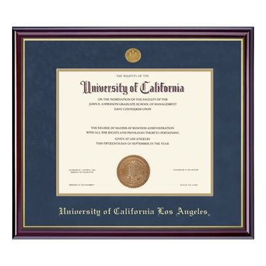 UCLA diploma frame -check diploma size, make sure it fits Ucla Campus, Diploma Frame, Masters In Business Administration, Hats And Caps, Ucla Bruins, Business Administration, Graduate School, Plate Frames, License Plate Frames