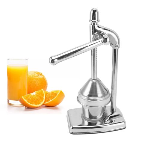 PRICES MAY VARY. Minimalist and Compact Design: The manual orange squeezer features a minimalist design that seamlessly blends into any kitchen decor. Its compact size allows for easy storage in most cabinets, saving valuable kitchen space Efficient Lever Principle: Designed with a high lever ergonomic rubber handle, this lemon squeezer utilizes the lever principle to effortlessly extract juice from oranges and pomegranates, saving you time and effort in the kitchen Food Grade 304 Stainless Stee Fruit Squeezer, Orange Squeezer, Bar In Casa, Manual Juicer, Lemon Squeezer, Saving Time, Juicer, Steel Construction, Compact Design