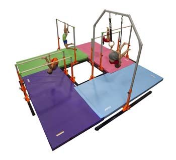 Kids Gym Equipment, Gymnastics Supplies, Trampoline Gym, Gymnastics Equipment For Home, Gymnastics Grips, Gymnastics Room, Tumble Mats, Gymnastics Equipment, Kids Gymnastics